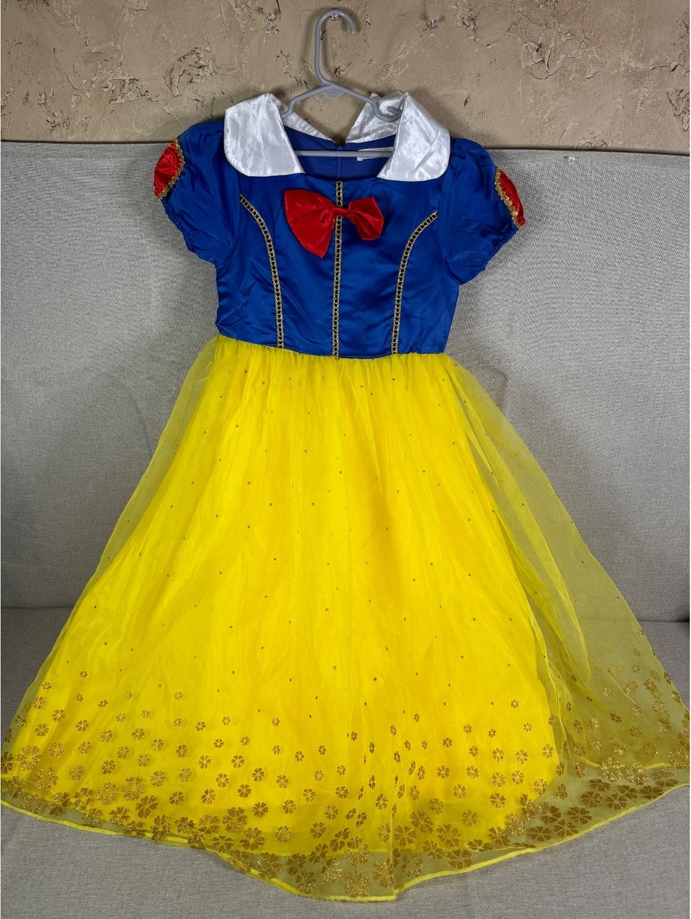 Funna Girls Size 150 10-12 Snow White Inspired Princess Halloween Costume Dress
